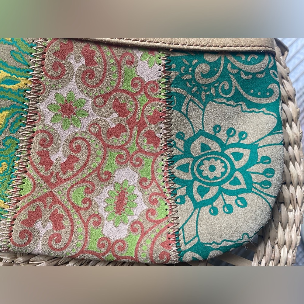 Boho Patchwork Women's Wristlet - Picture 5 of 10